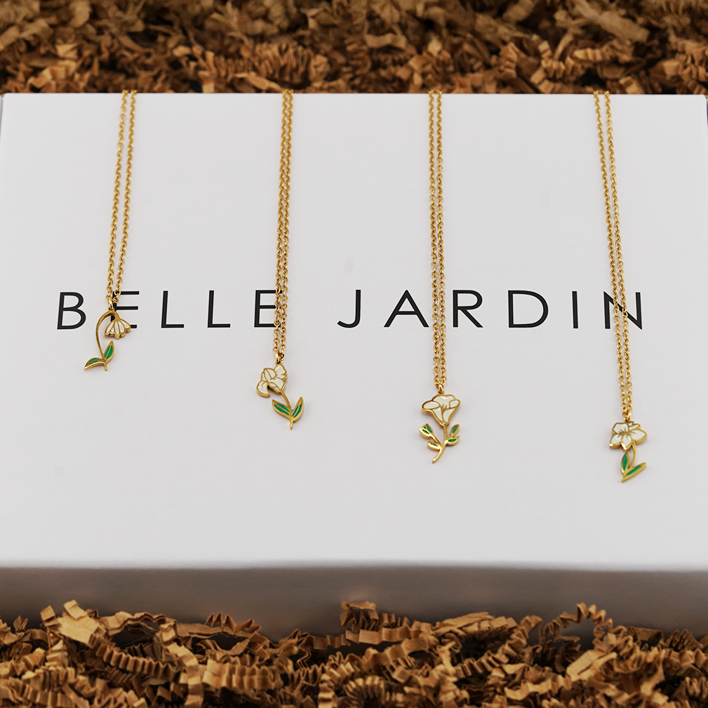 Clair Birth Flower Necklace