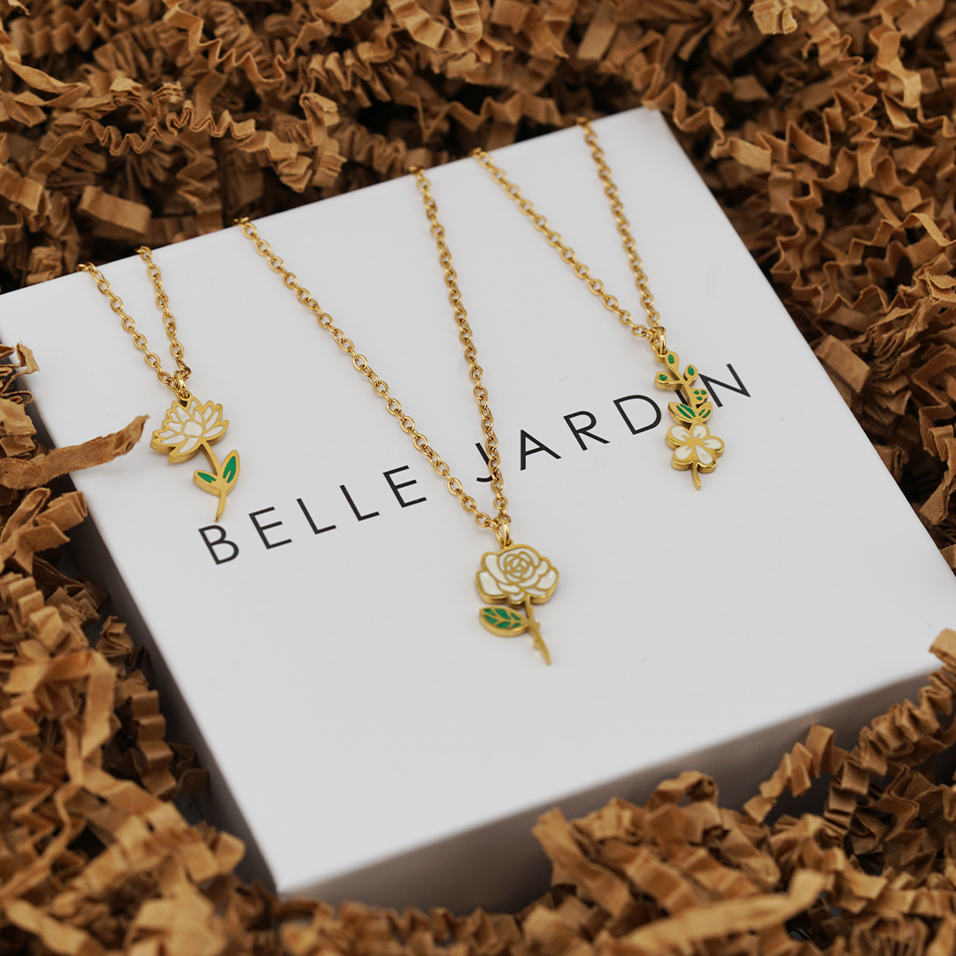 Clair Birth Flower Necklace