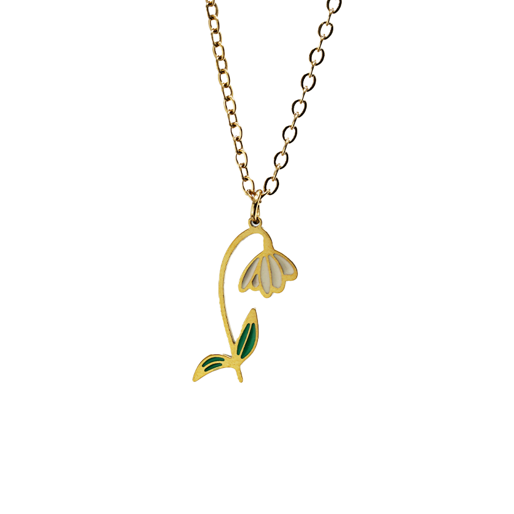 Clair Birth Flower Necklace