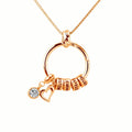 Family Circle Birthstone Necklace